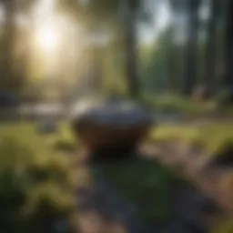 A serene landscape symbolizing mindfulness