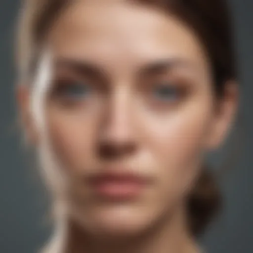 A person navigating a complex emotional landscape, representing the challenge of dealing with narcissism.