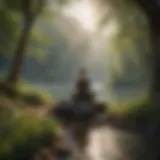 A serene landscape symbolizing inner peace and acceptance.