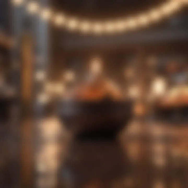 A celebration of work milestones with a touch of elegance