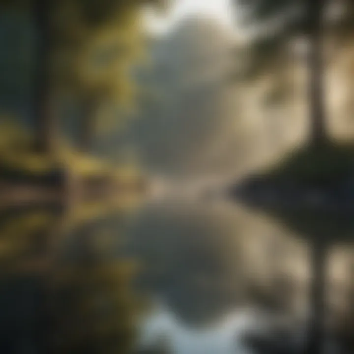 A tranquil space for morning reflection