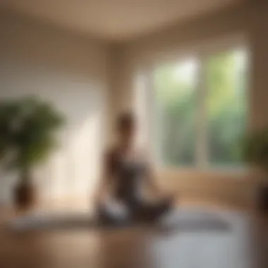 Embracing natural light in your meditation room Natural light filtering through a window in a meditation space