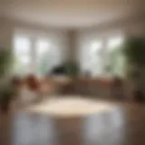 Serene office environment promoting relaxation