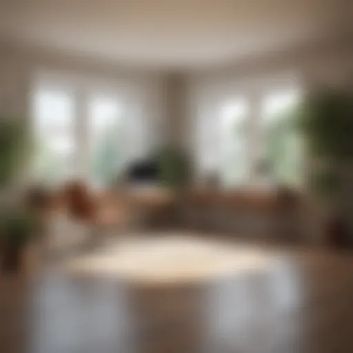 Serene office environment promoting relaxation