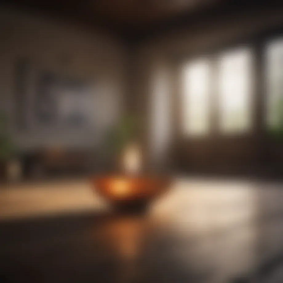 A serene environment for meditation