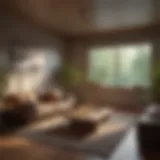 A cozy space designed for relaxation and comfort, representing a safe environment.