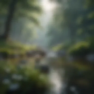 Peaceful Nature Scene for Tranquility A peaceful nature scene inducing tranquility and restful sleep