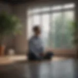 Mindfulness meditation setting