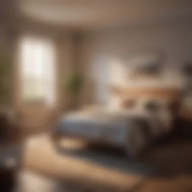 Creating a Sleep-Friendly Environment A cozy bedroom setting promoting restful sleep