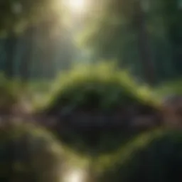 A serene landscape symbolizing personal growth