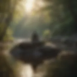 A serene landscape symbolizing inner peace