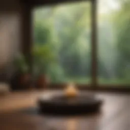 A tranquil space designed for mindfulness and meditation