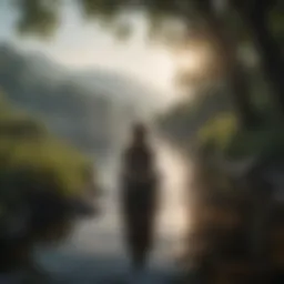 A serene landscape to evoke inner peace