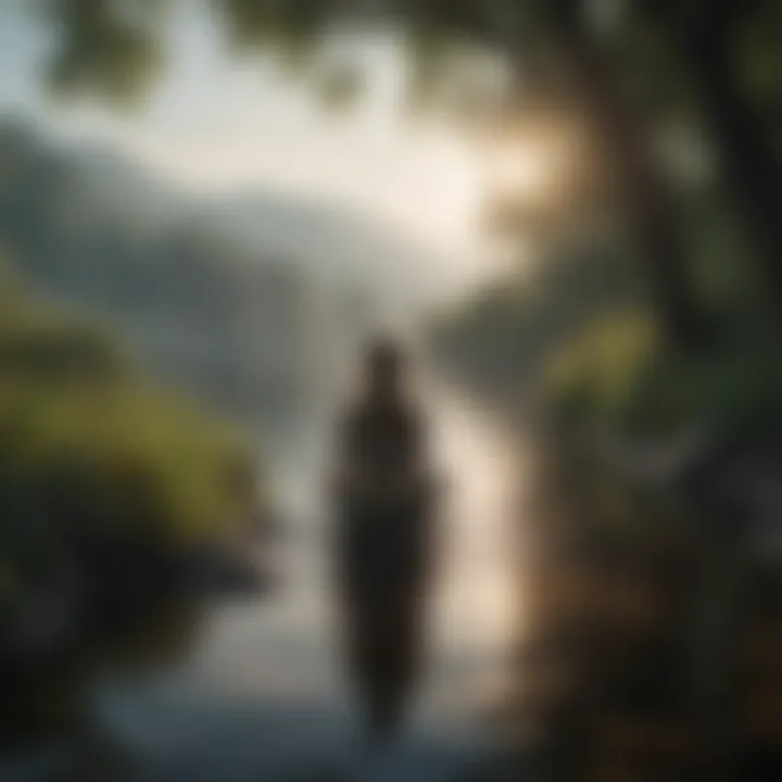 A serene landscape to evoke inner peace
