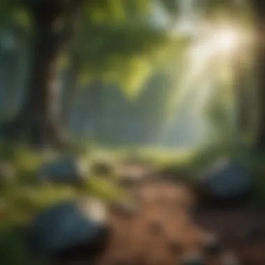 Mindfulness and Nature A peaceful scene of nature symbolizing mindfulness while gaming.