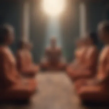 Unity in Stillness: The Power of Group Meditation Group meditation session fostering community connection