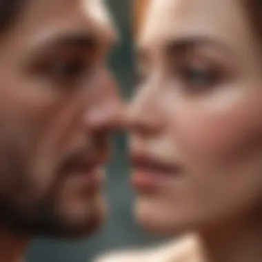 Emotional Depth of Love An artistic representation of love's emotional depth