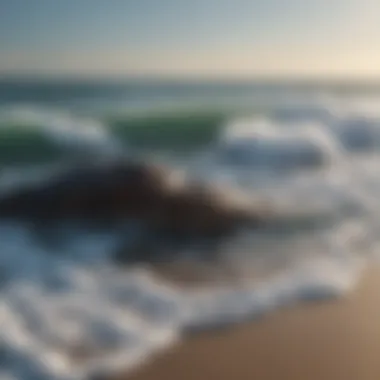 Calm Ocean Waves Calm ocean waves gently lapping at the shore