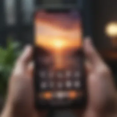 Mobile Application for Anxiety Relief A mobile application interface designed for anxiety relief