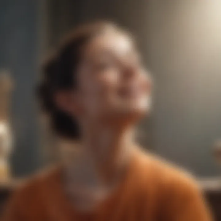 An artistic representation of joy and emotional well-being