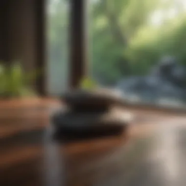Mindfulness in Serenity A peaceful meditation space promoting mindfulness