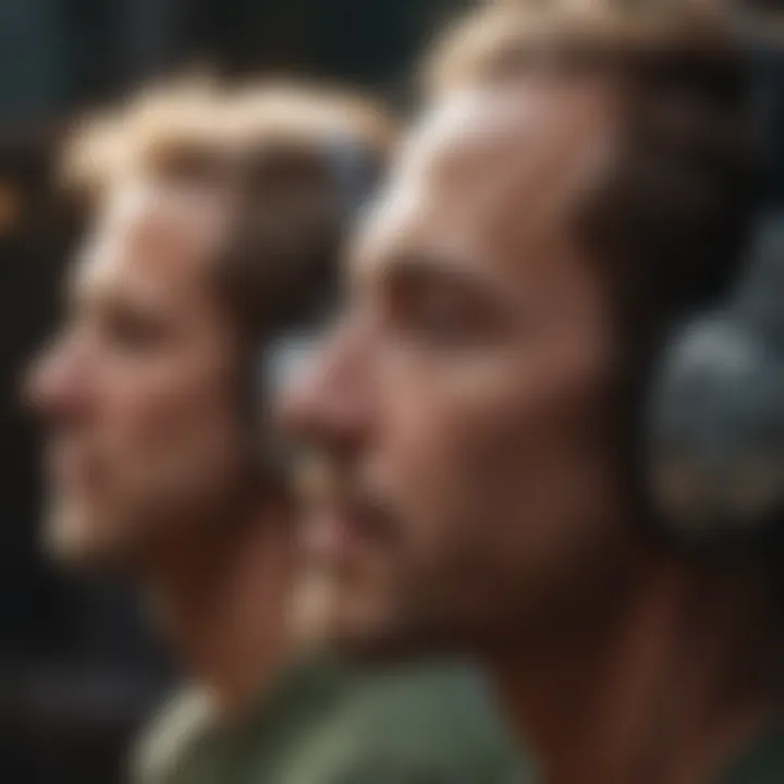 Demonstrating active listening in a conversation