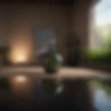 Mindful Reflection Space A tranquil setting with soft light, inviting reflection and mindfulness