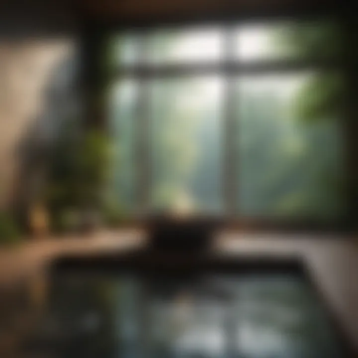 Creating a Sanctuary for Mindfulness A peaceful meditation space adorned with natural elements