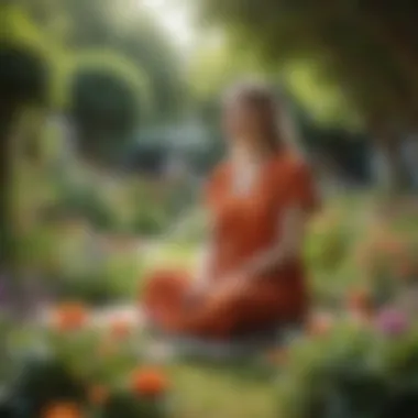 The Beauty of Life and Happiness A vibrant garden brimming with flowers, illustrating the beauty of life and happiness