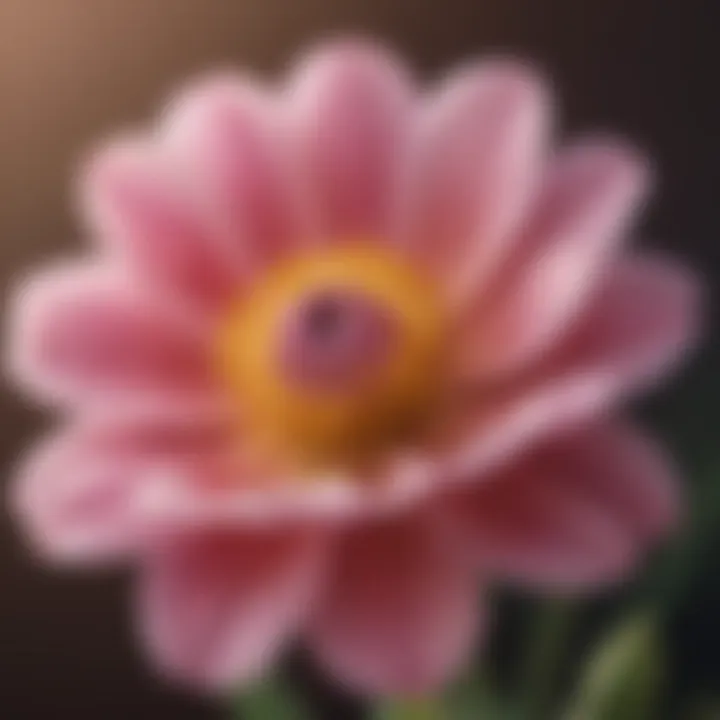 A close-up of a blooming flower representing personal growth