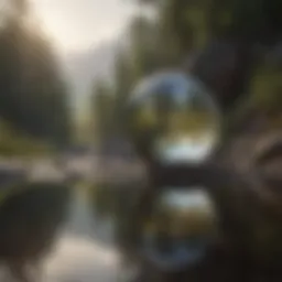 A serene landscape reflecting inner peace