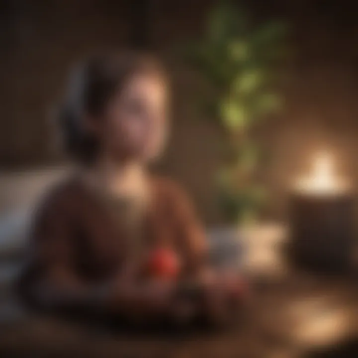 User-friendly interface of a meditation app