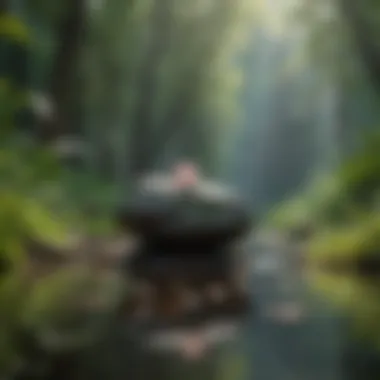 Nature's Embrace for Inner Peace Nature setting perfect for meditation and reflection