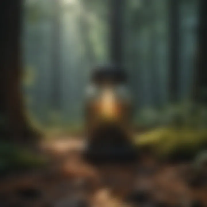 Nature sounds and peaceful forest