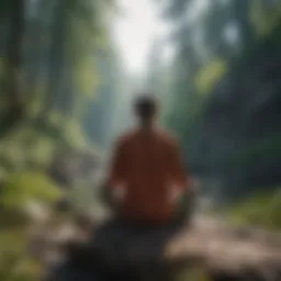 A serene landscape symbolizing mindfulness