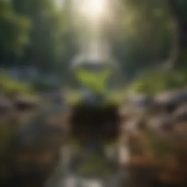 The Essence of Acceptance A serene landscape symbolizing peace and acceptance