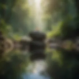 A serene landscape reflecting inner peace