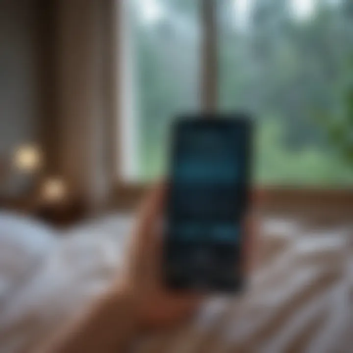 User Interface of Sleep Music Apps