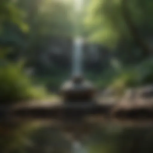 Serene environment for relaxation techniques