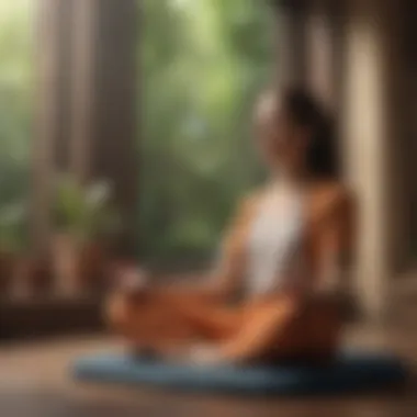 Incorporating Meditation into Daily Life An illustration of daily integration of meditation practice