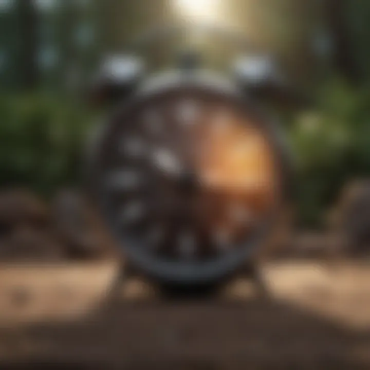 Meditation timer with inspirational quotes
