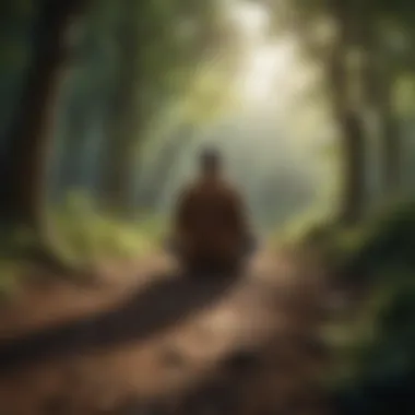 Meditation: A Path to Clarity A person practicing meditation for mental clarity