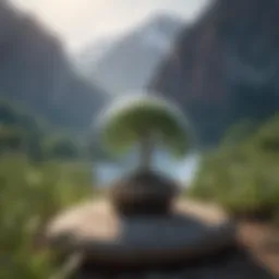 A serene landscape symbolizing personal growth and self-discovery