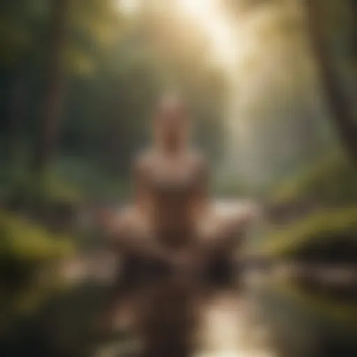 A serene landscape symbolizing inner peace