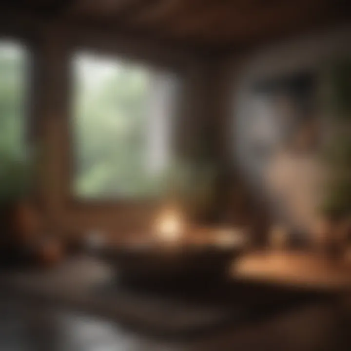 A cozy corner for meditation