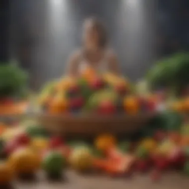 Nourishing Your Body with Energy-Rich Foods A vibrant selection of fresh fruits and vegetables enhancing physical wellness
