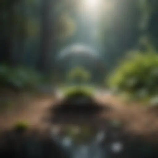 A serene landscape symbolizing personal growth and self-discovery