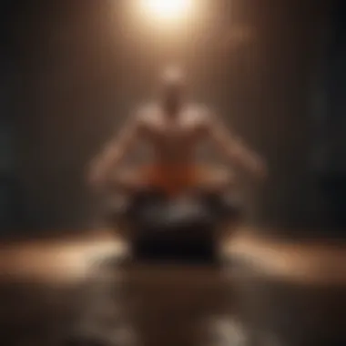 Balancing Anger and Calmness Abstract representation of anger and tranquility