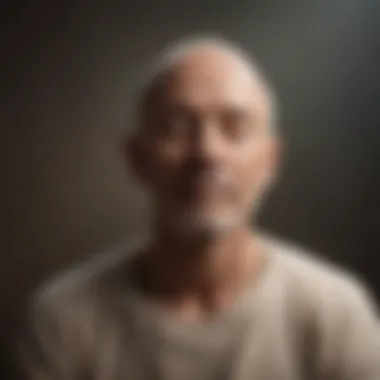 A person engaging in a mindful activity, portraying focus and serenity
