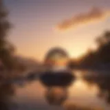 A serene landscape with a sunrise, symbolizing new beginnings